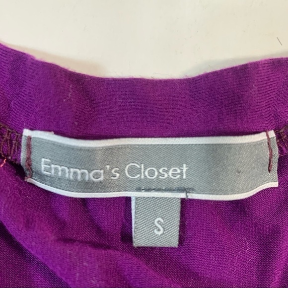 Emma's Closet Long Purple Blouse - Picture 4 of 4